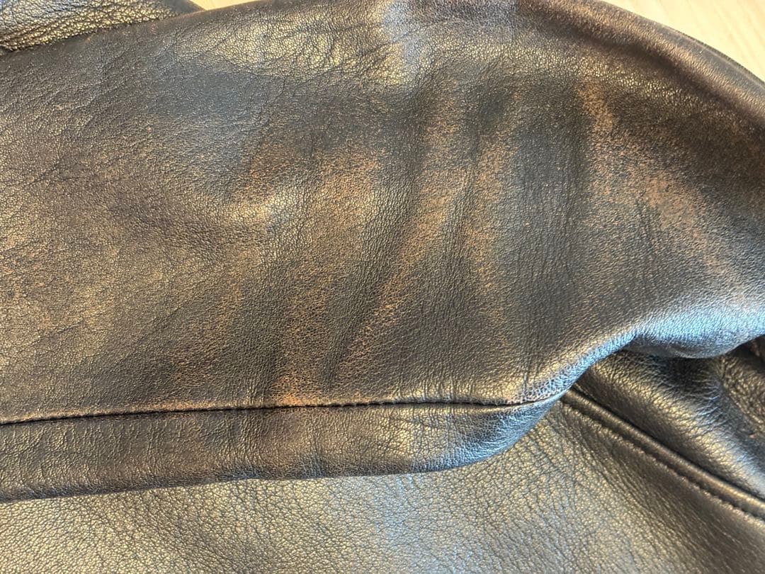 Addict Clothes シングルライダースジャケット 36 ブラック