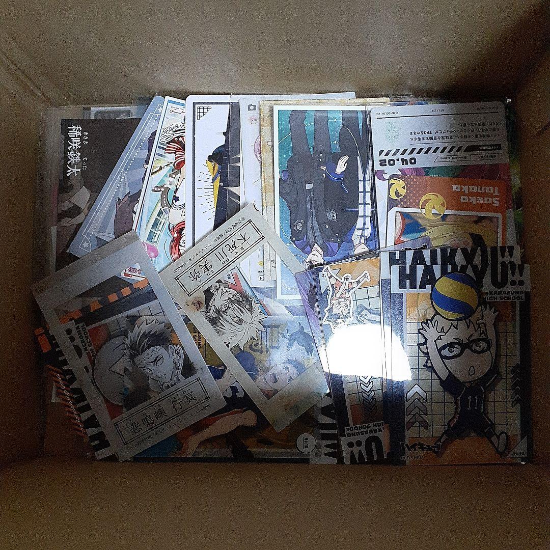 アニメ・マンガ・キャラクター　紙類　シール　ステッカー　ミニカード　まとめ売り