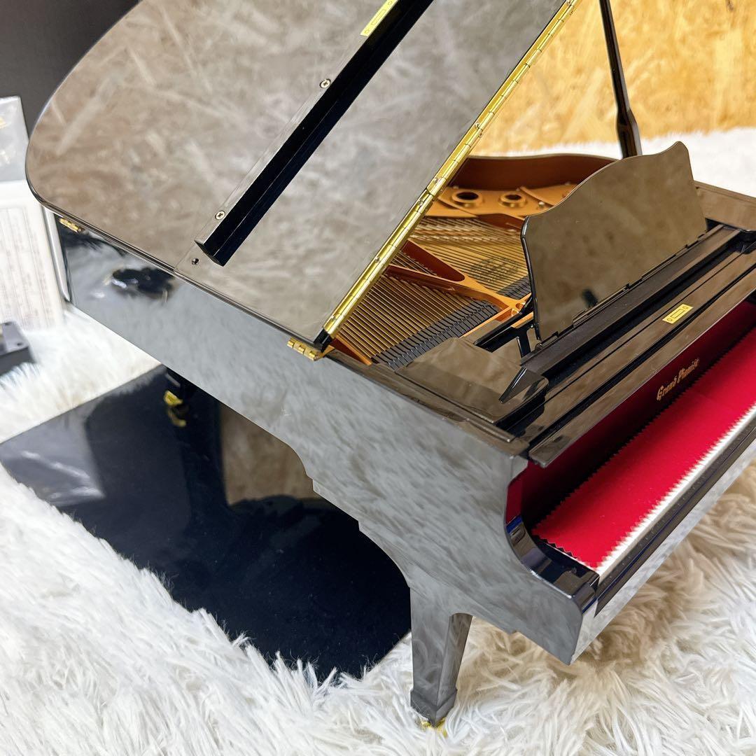 アンティーク ミニチュア グランドピアノ 音楽再生機能付き