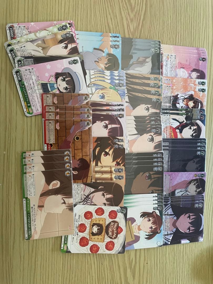 ヴァイスシュヴァルツ 冴えカノ　デッキ　宝扉　即購入　パーツあり