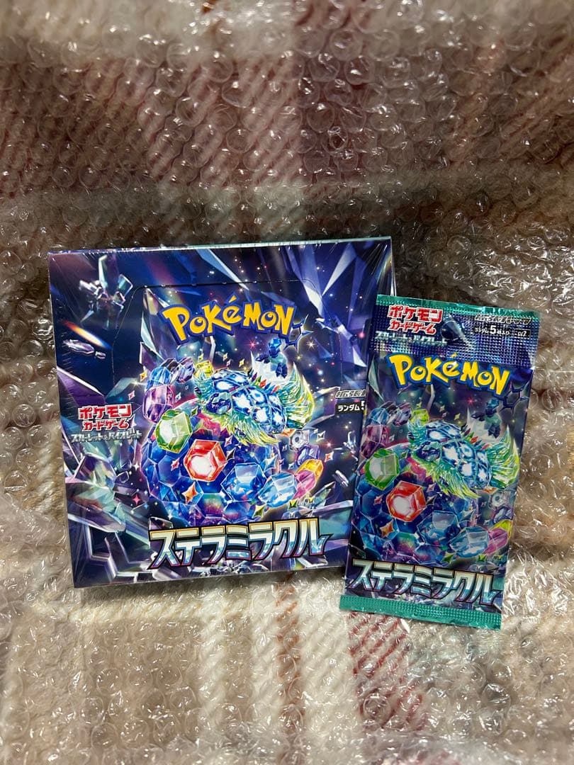 ポケモンカード　ステラミラクルBOX 未開封 シュリンク付き 1パックオマケ付