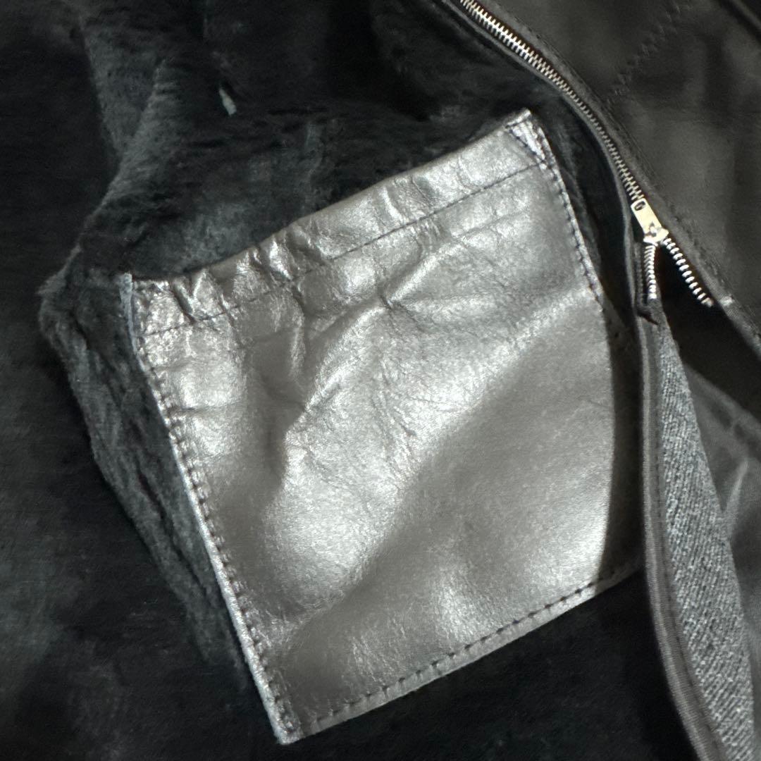 【よしたつ】schott 641 レザージャケット　シングルライダース40