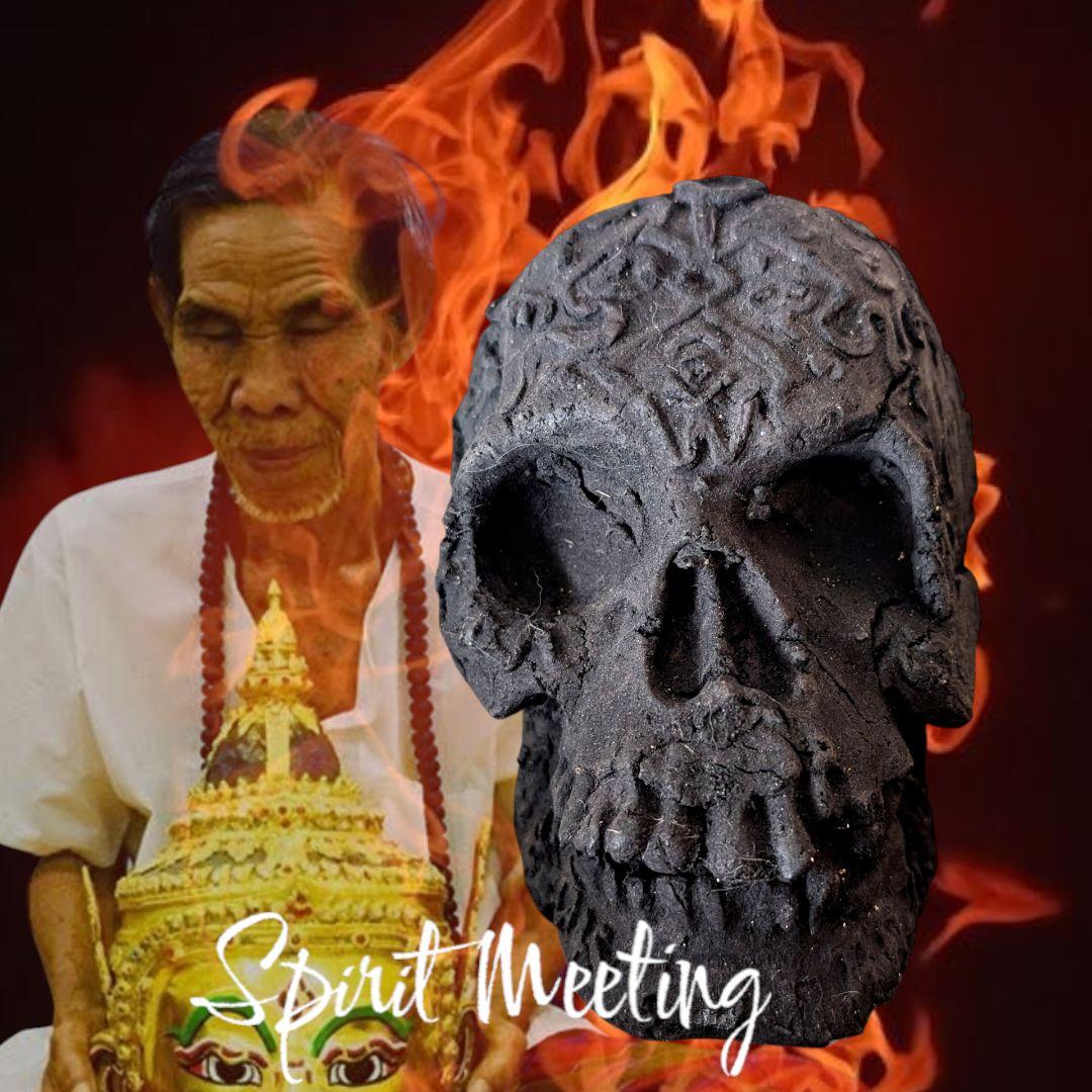 クメール呪術　囁く骸骨　崇拝物　ブラックスカル59の幽霊　願望成就　霊性を高める