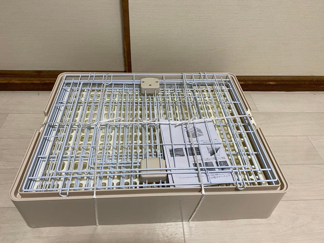 ♡うさぎさん用♡Essgudo ケージ Mサイズ ベージュ＆ホワイト幅60cm