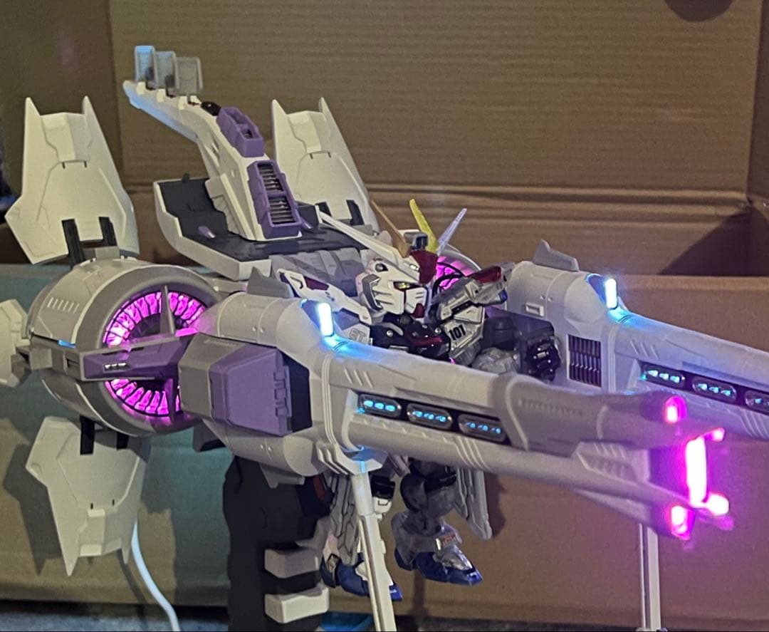 HG RG MGSD 流星号　LED発光 社外品ミーティア