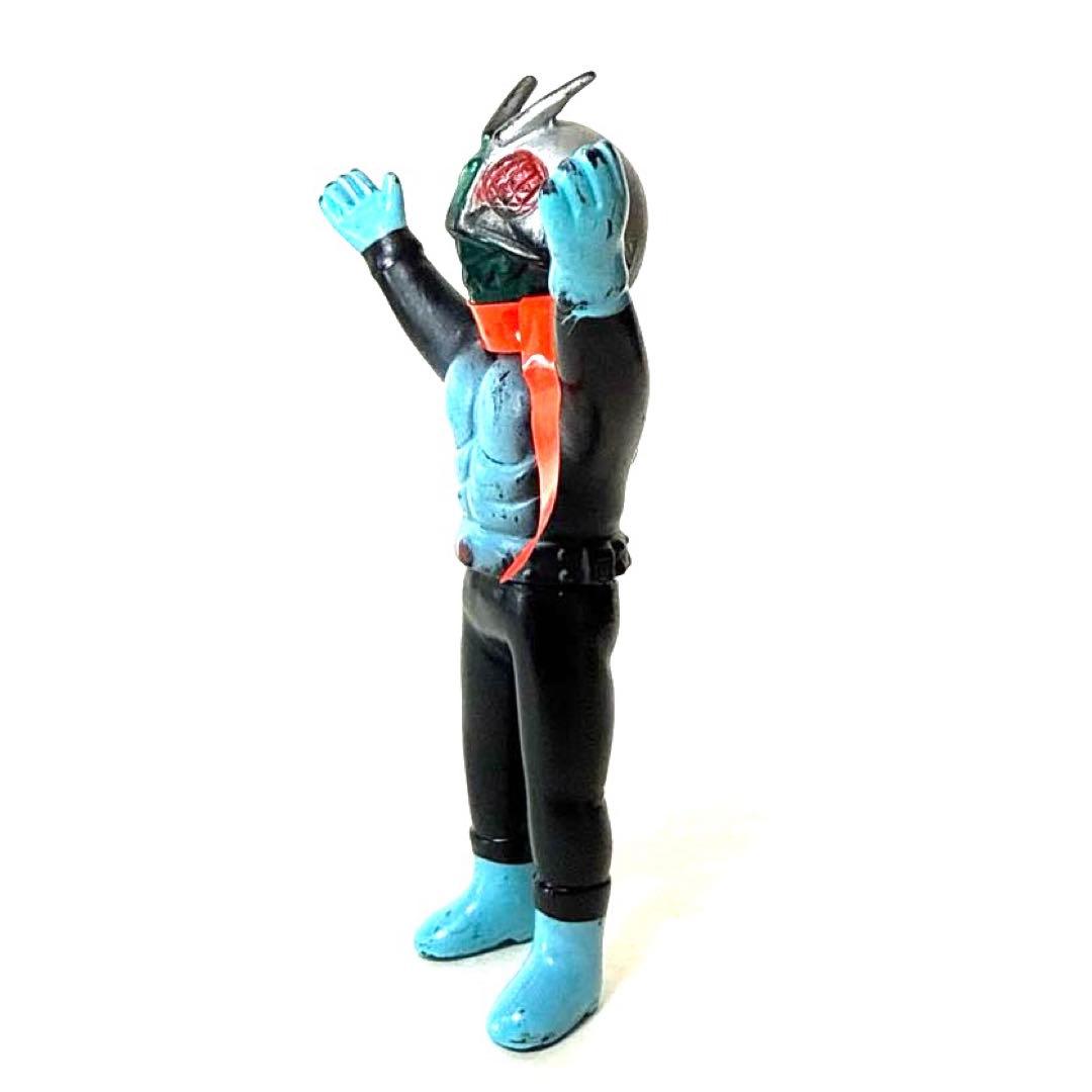 当時物 旧バンダイ 仮面ライダー ミニソフビ
