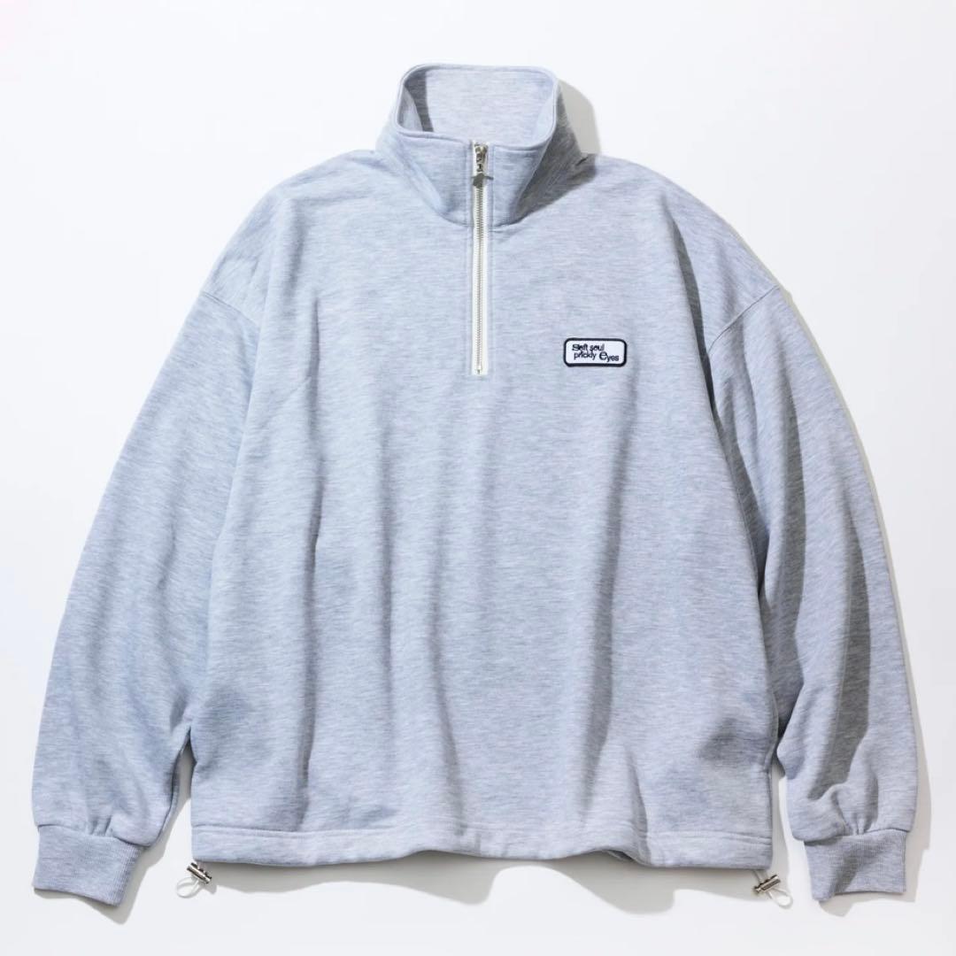 【最終価格】新品　羊文学　 刺繍ハーフジップトレーナー