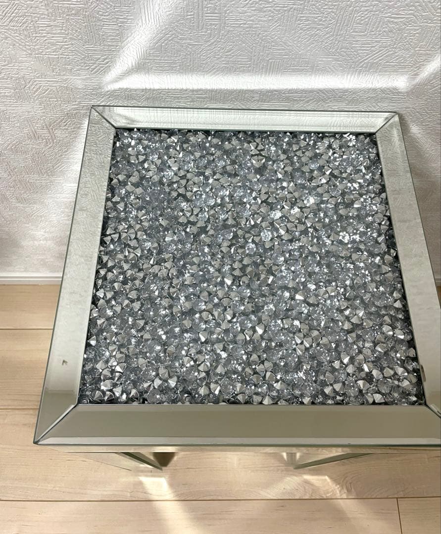 MIRAYU ロイヤルモダン ミラーテーブル 未使用に近い