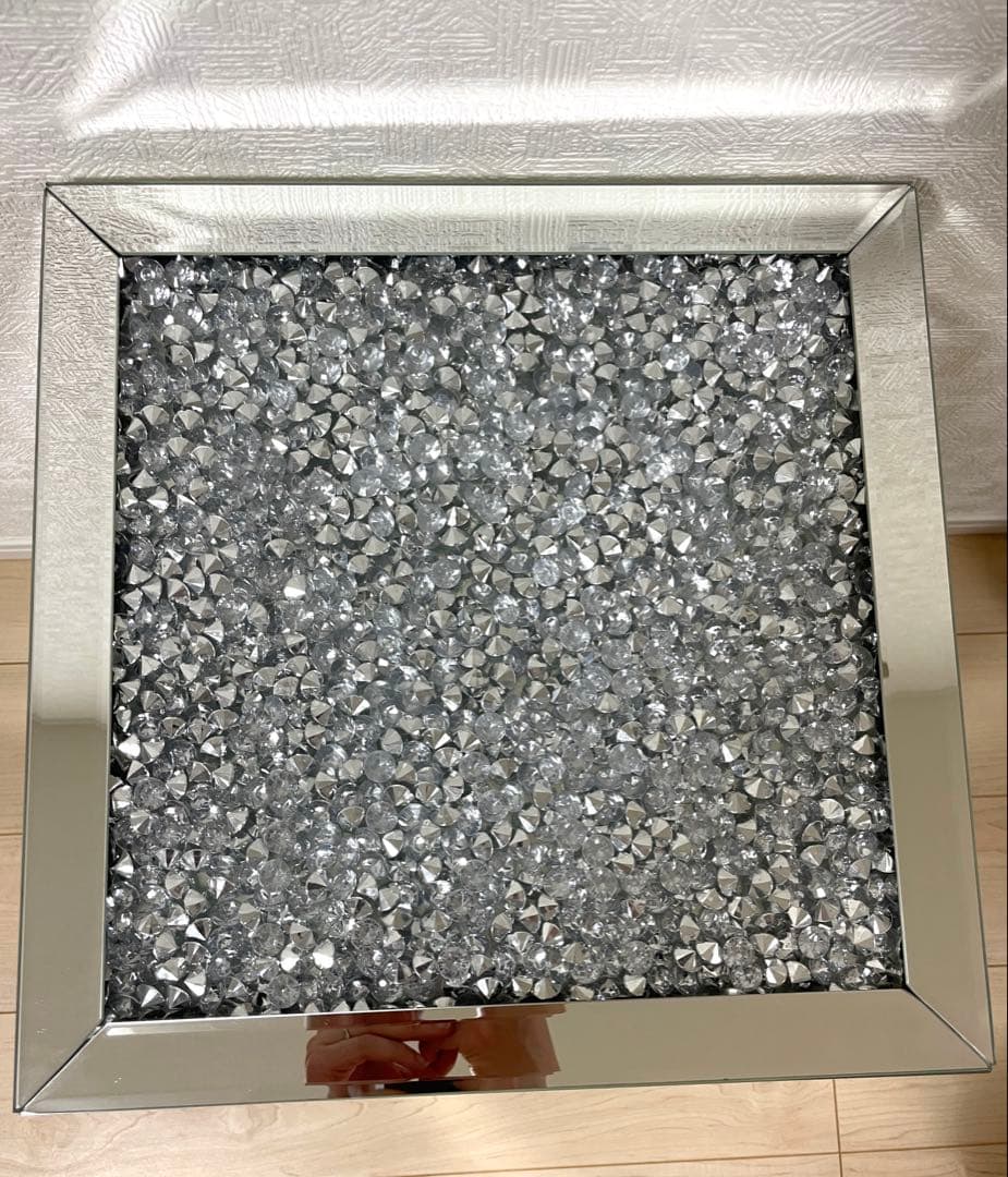 MIRAYU ロイヤルモダン ミラーテーブル 未使用に近い