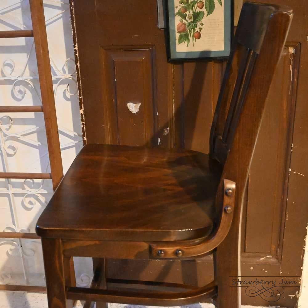 IFU-413-5 英国ヴィンテージ カウンターチェア ハイチェア BARチェア