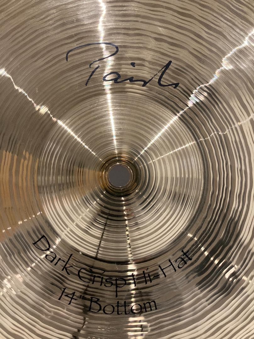 パイステSIGNATURE DARKCRISP HI-HAT14インチペア