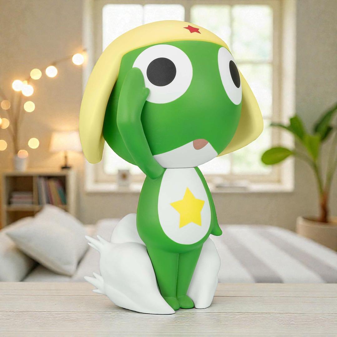 おおきなSOFVIMATES　ケロロ軍曹　タママ　ギロロ　クルル曹長　フィギュア