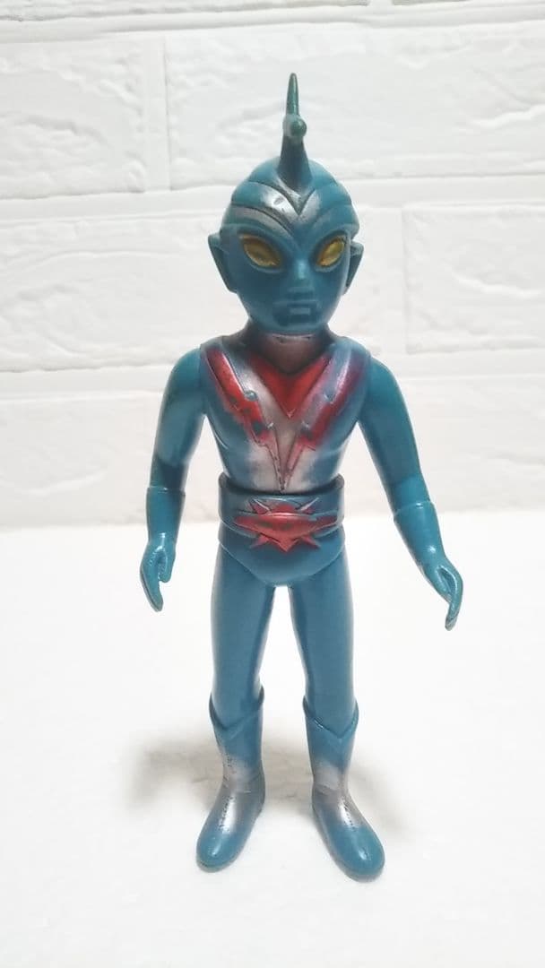 入手困難 ポピー製 流星人間ゾーン ソフビ 当時 検）ブルマァク マルサン