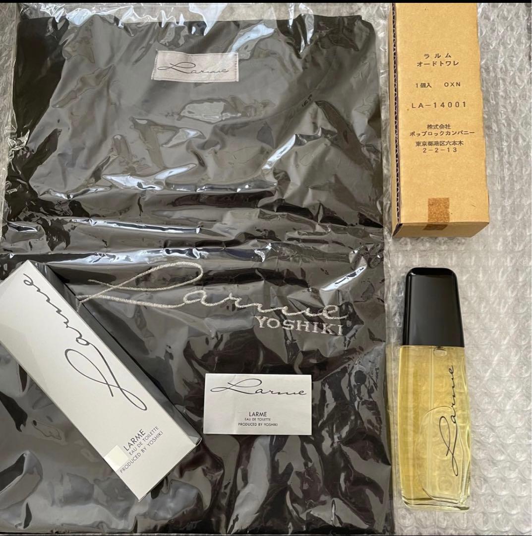 Yoshiki Larme トワレ　香水　特典　非売品　ノベルティ　シャツ