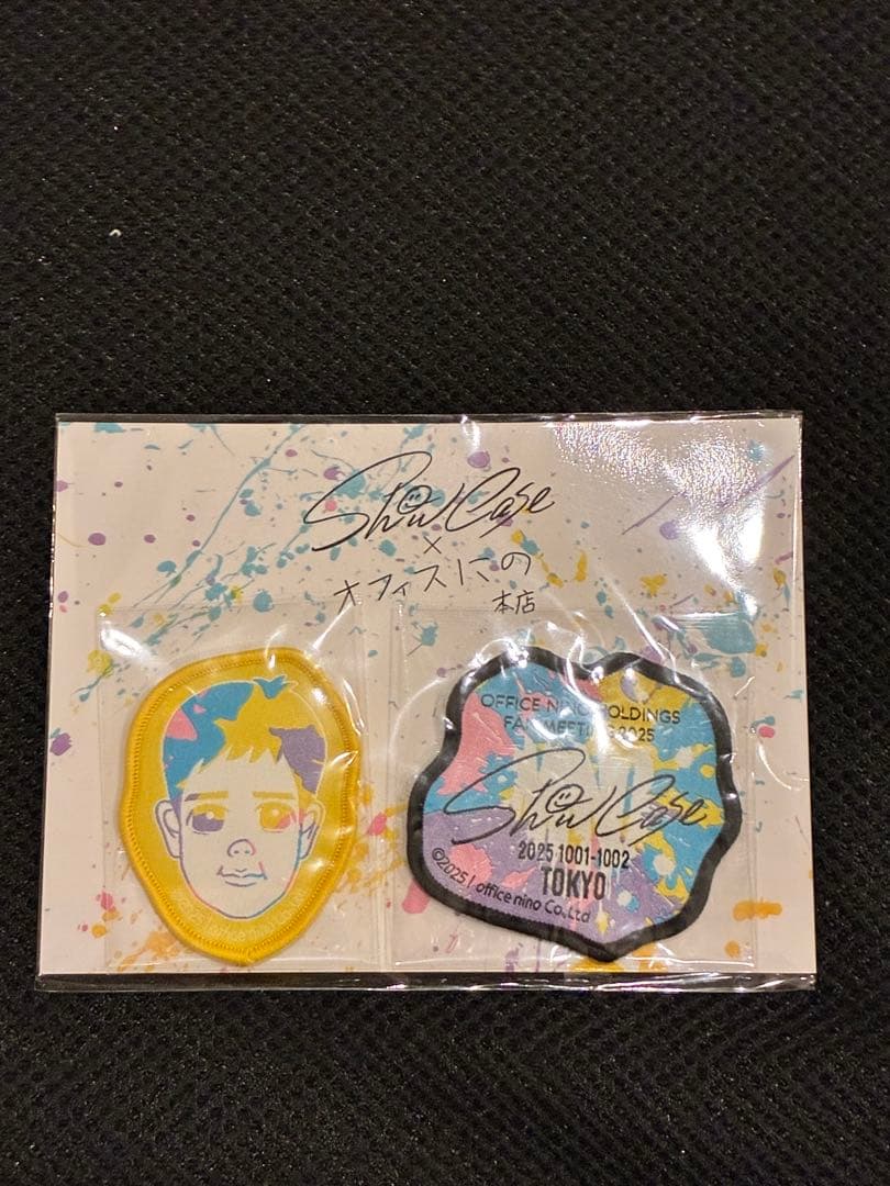 二宮和也　showcase　愛知・福岡・北海道・大阪・東京　ワッペンステッカー