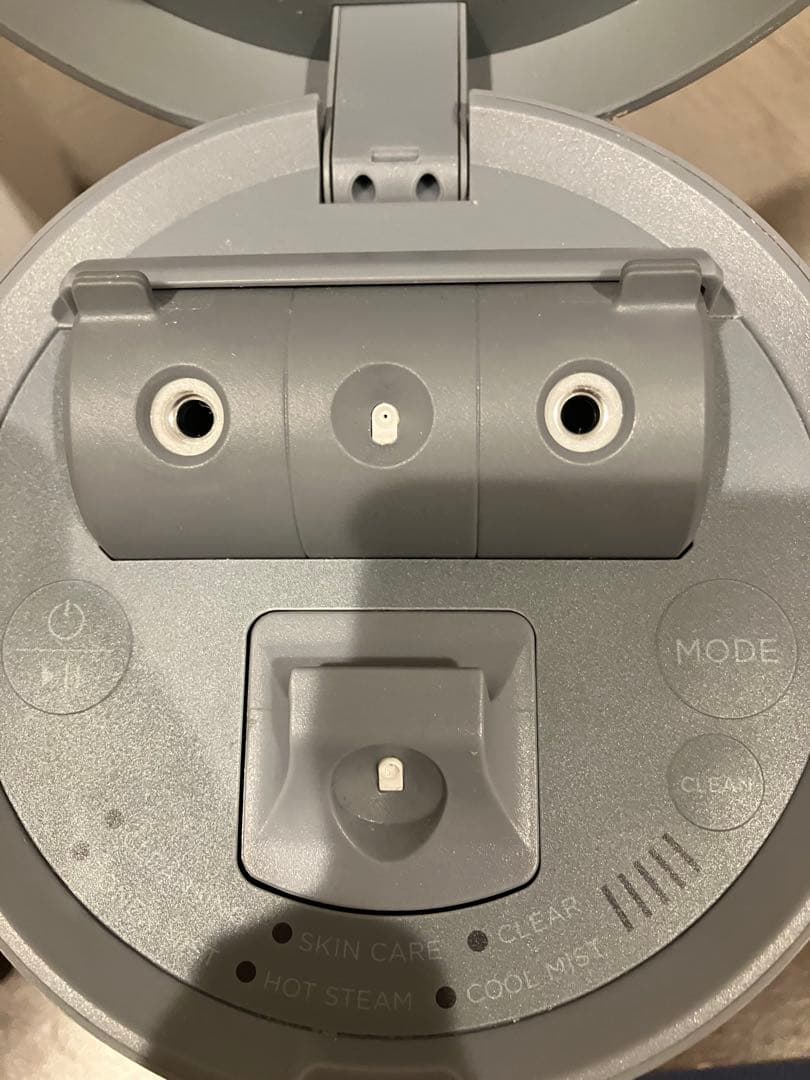 SALONIA PURE BRIGHT STEAMERフェイススチーマー グレー