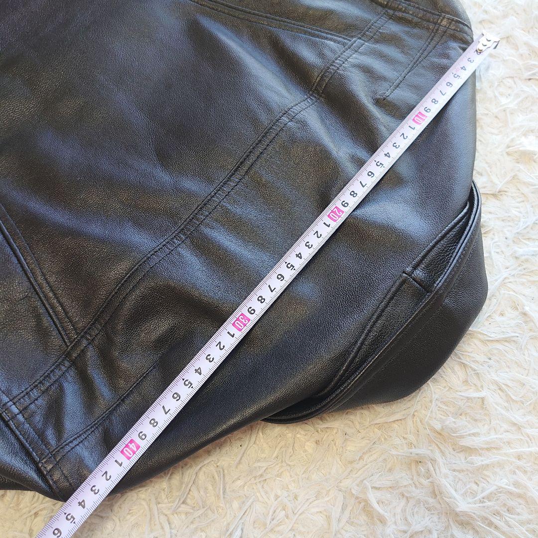 【新品・希少】ラトルトラップ × ボブソン やぎ革 レザージャケット XL