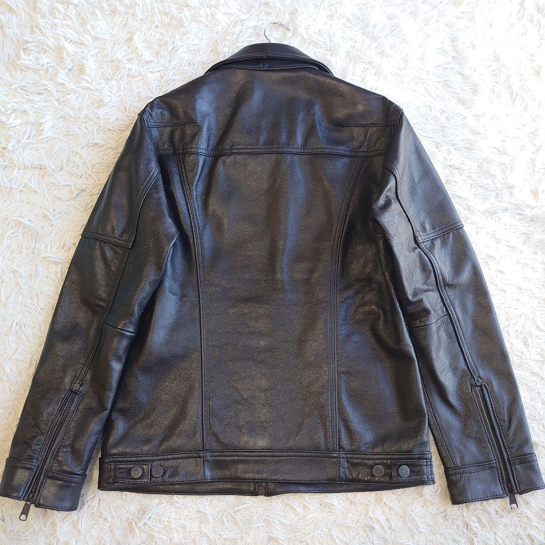 【新品・希少】ラトルトラップ × ボブソン やぎ革 レザージャケット XL