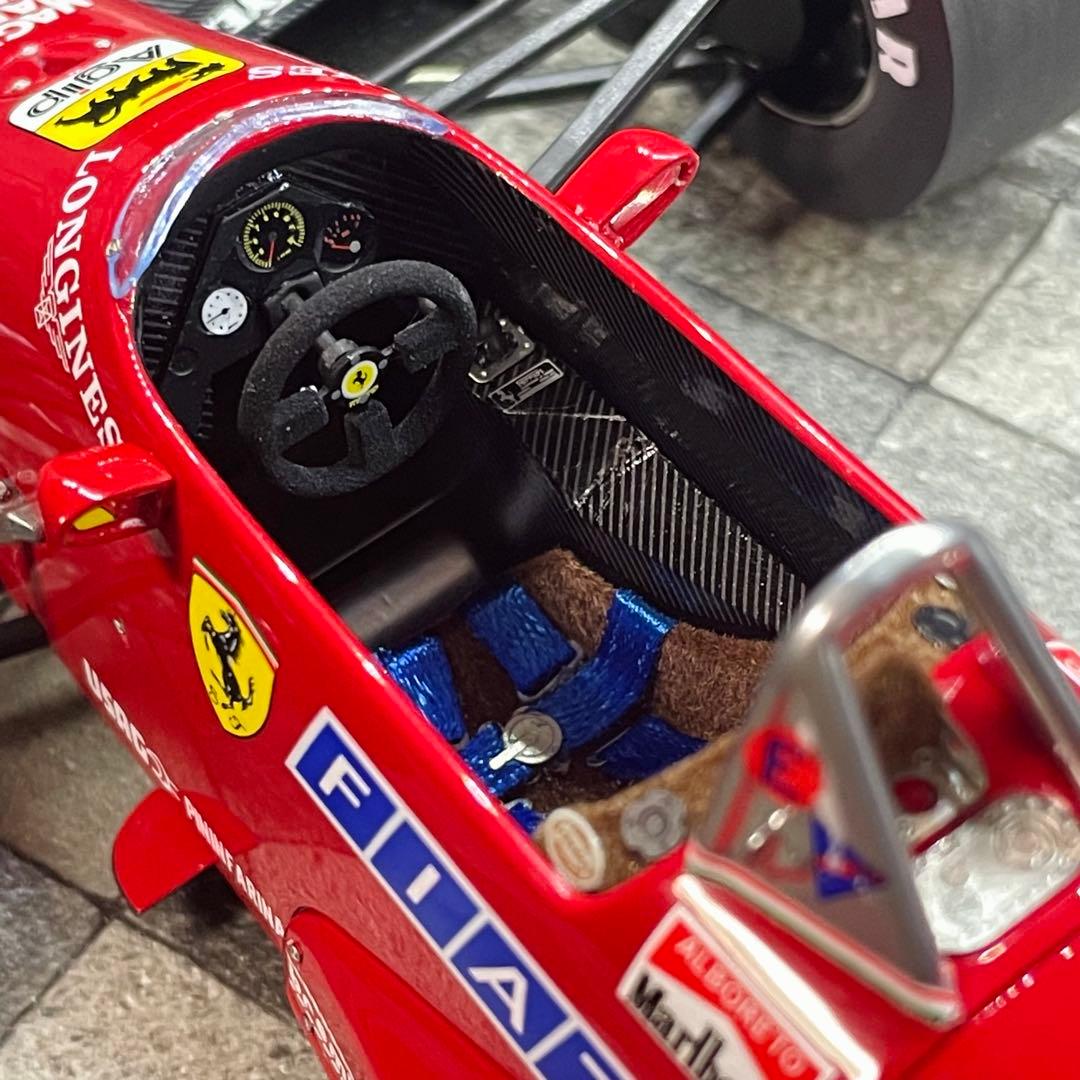 カスタム品 1/18 GP replicas フェラーリ 126C4M 1984