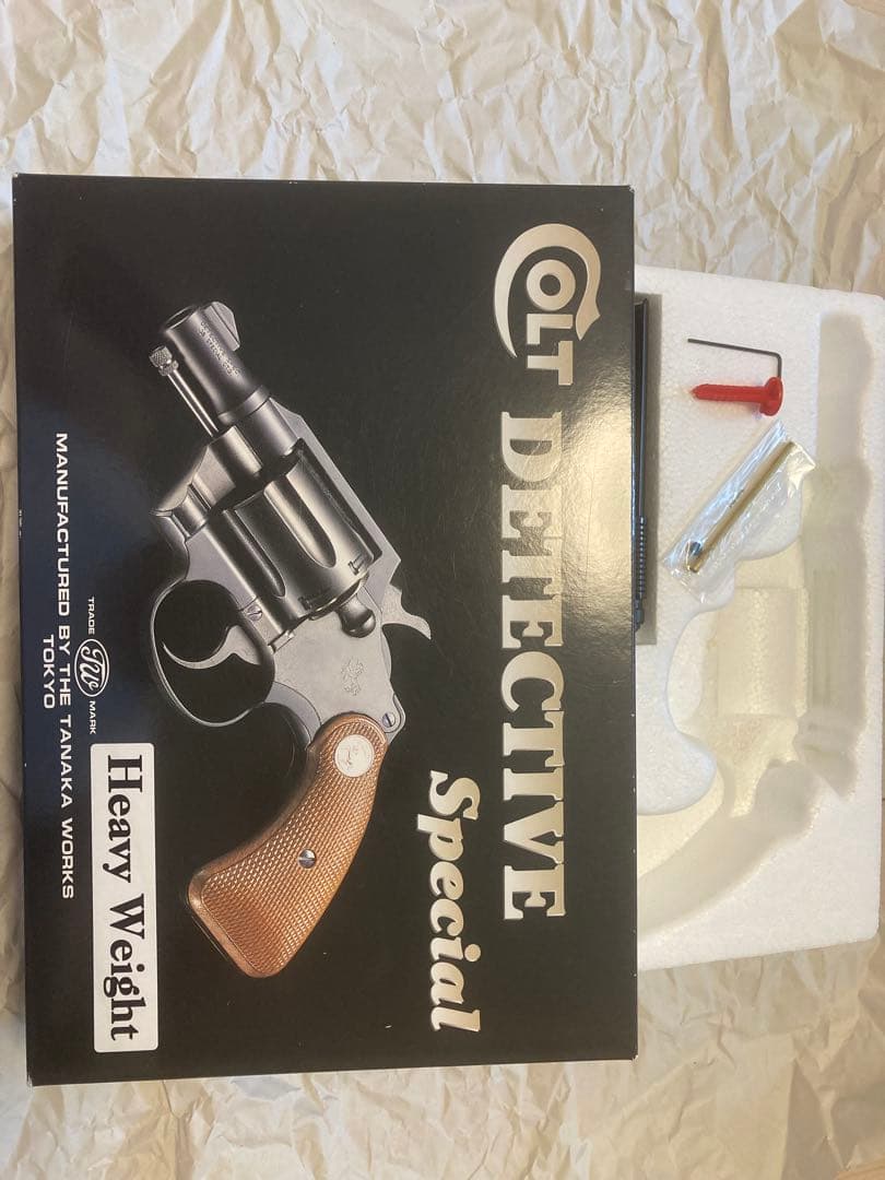 タナカワークス コルト　ディテクティブ ＨＷ　ガスガン　美品