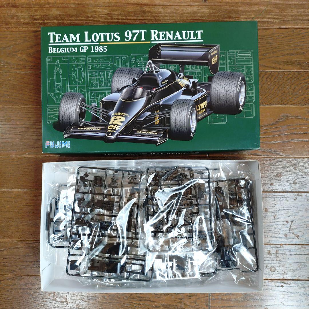 フジミ 1/20 ロータス 97T ルノー デテールアップデカル + 参考資料付