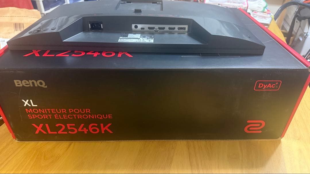 ゲーミングモニター BENQ XL2546K 240Hz