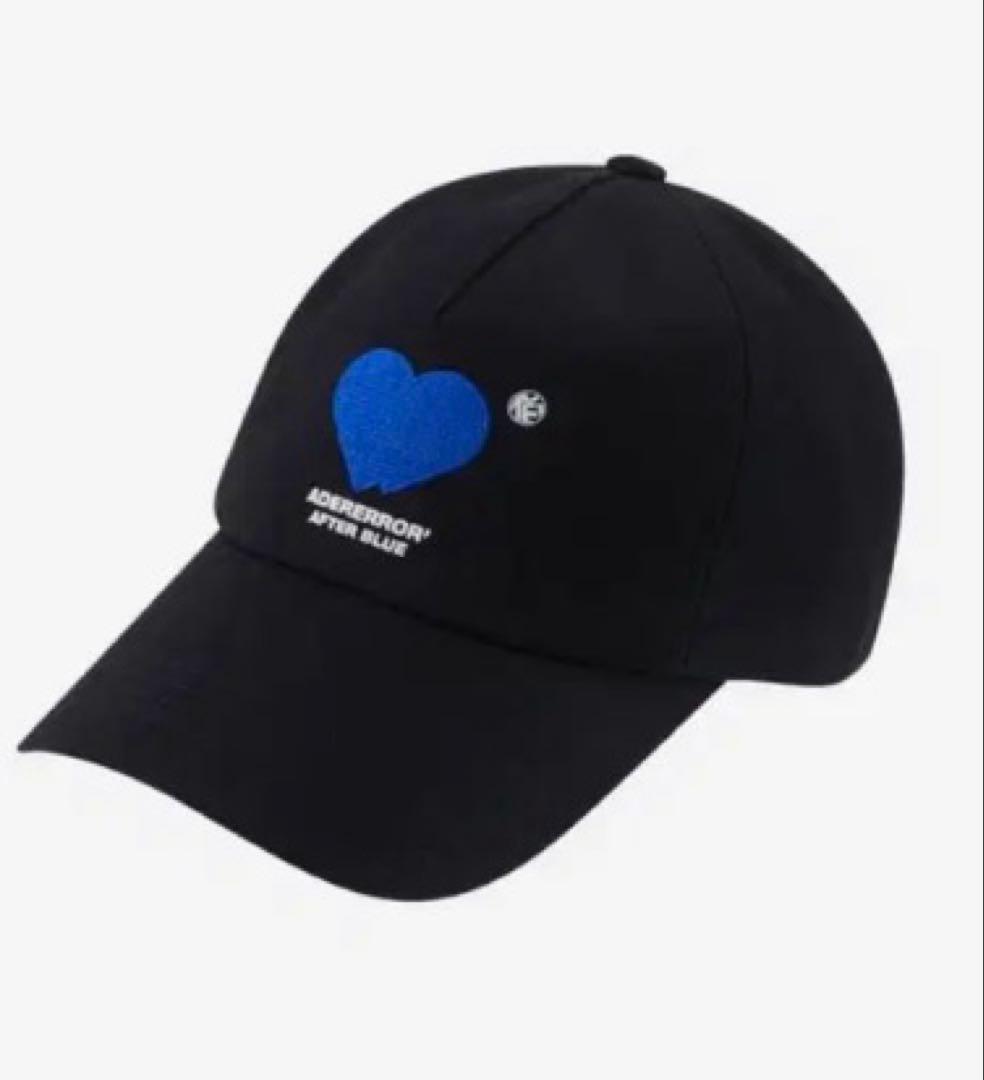 帽子 Ader Error Twin Heart Logo Cap Black