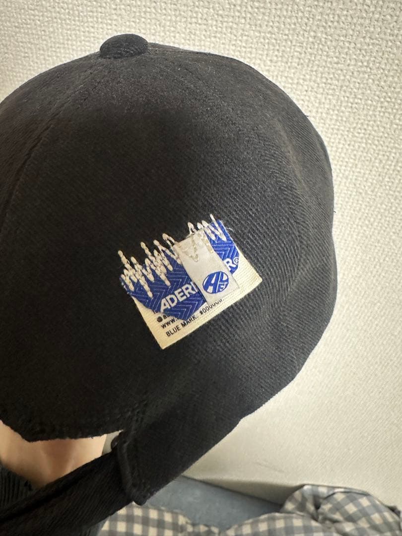 帽子 Ader Error Twin Heart Logo Cap Black