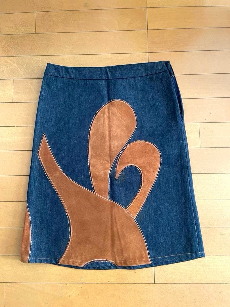 D&G ドルチェ&ガッパーナ　デニムスカート　サイズ40 超美品