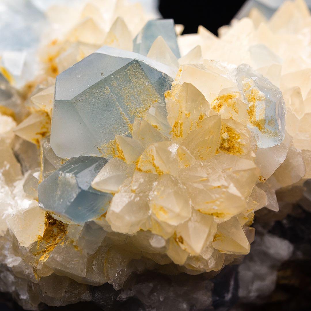 アフガニスタン 天青石 天然石 原石 鉱物標本 鉱石 1962 セレスタイン