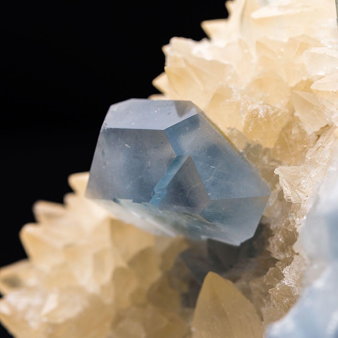 アフガニスタン 天青石 天然石 原石 鉱物標本 鉱石 1962 セレスタイン