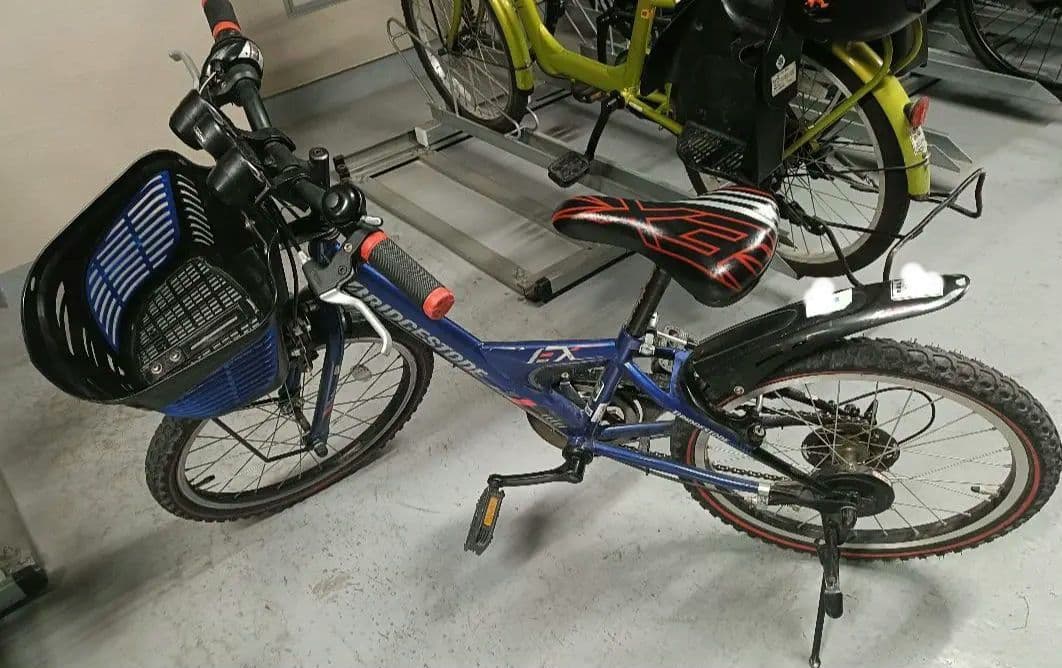 BRIDGESTONE キッズバイク 青