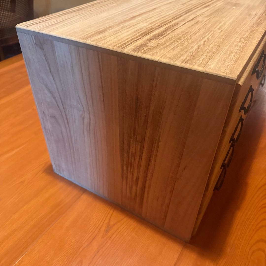 【訳あり】総桐箪笥｜防湿・防虫　和モダン　収納 レトロ タンス 5段