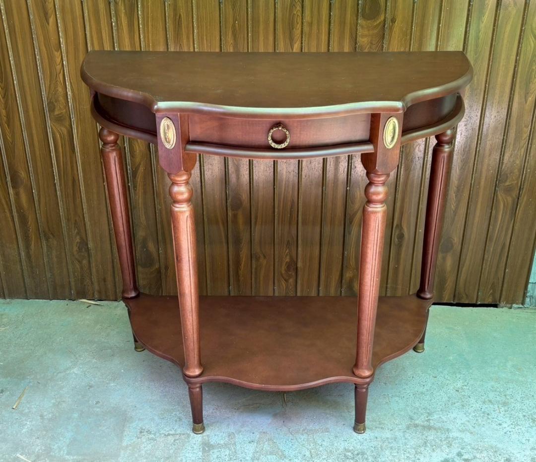 アンティーク　コンソールテーブル　サイドテーブル　インテリア　古家具