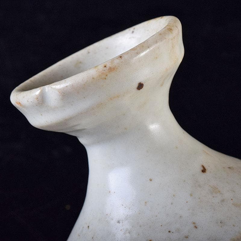 朝鮮美術　李朝　高麗白磁　徳利　D　R8378