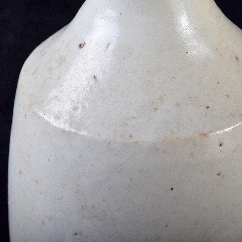 朝鮮美術　李朝　高麗白磁　徳利　D　R8378