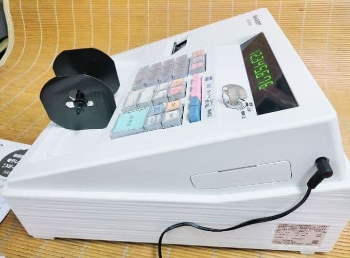 シャープレジスター　XE-A147　PC連携売上管理フル設定無料　102044