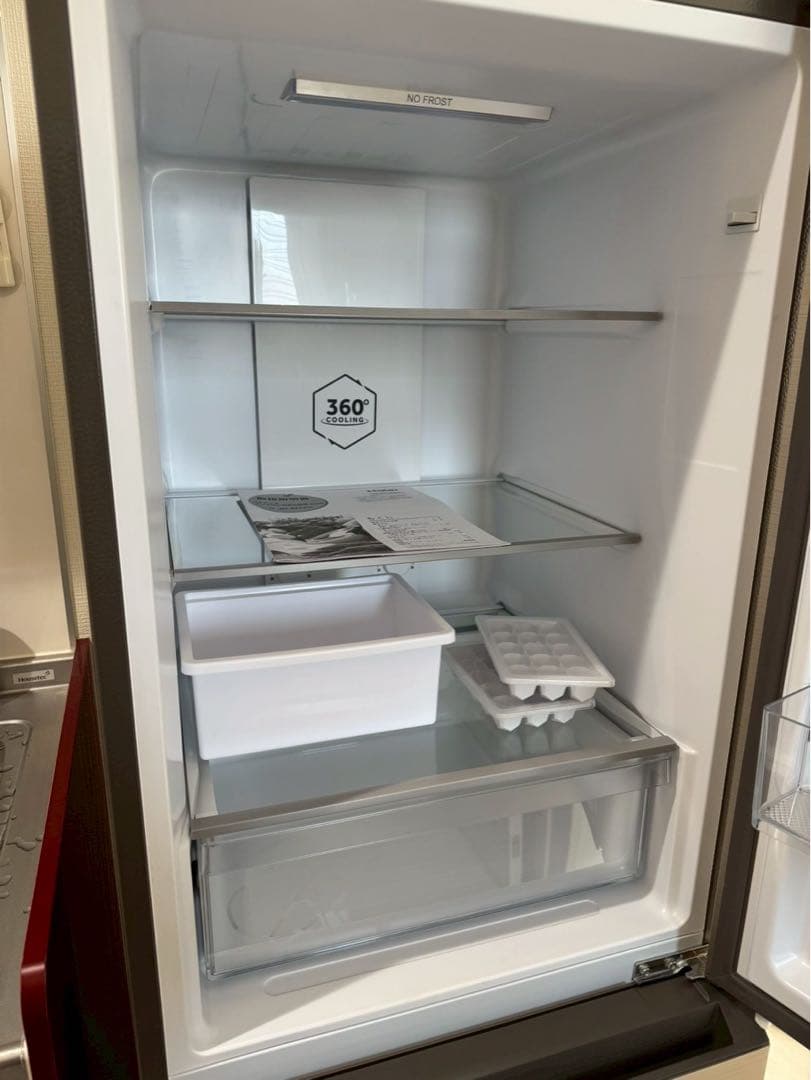 値下げ！【201L】Haierノンフロン冷蔵庫大容量冷凍室スリム【2024年製】