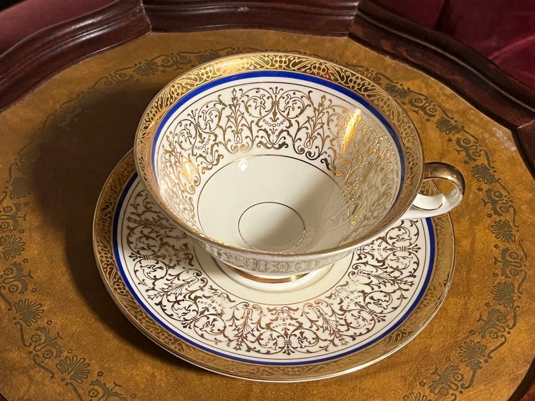 ドイツ製　SELTMANN WEIDEN 陶磁器 金彩　カップソーサー　トリオ