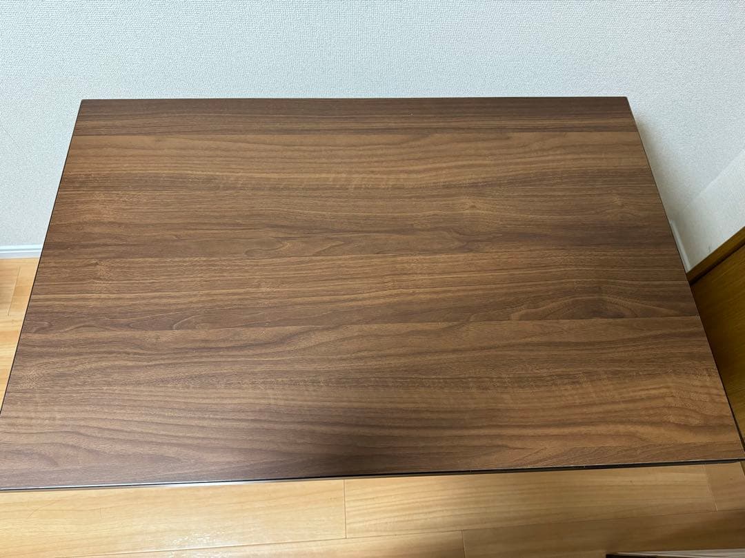 ブラウン 木製 長方形 ダイニングテーブル