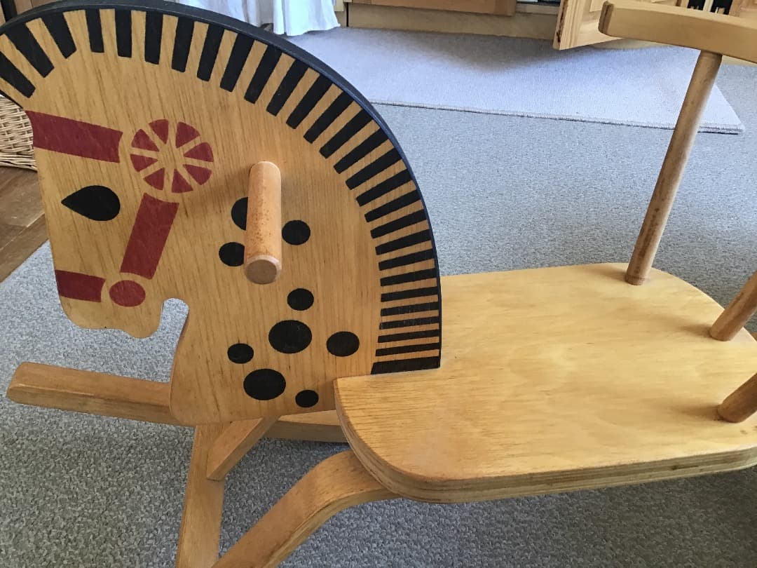 木馬　アンティーク