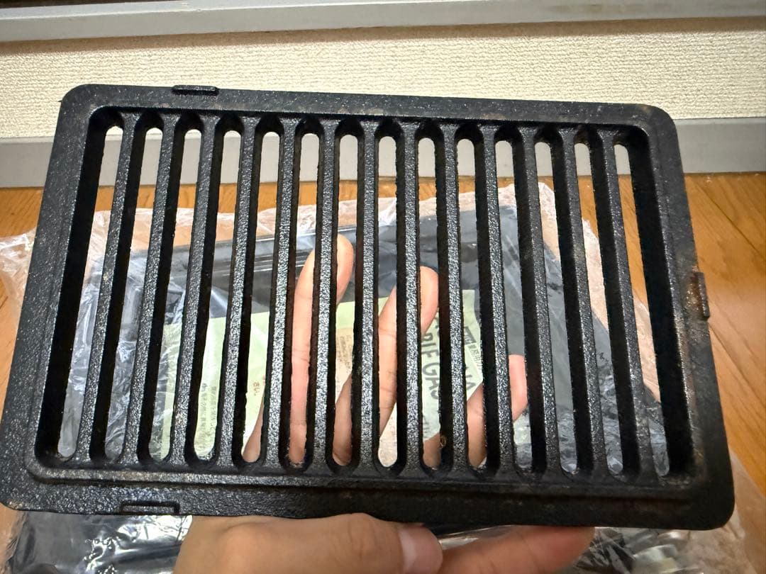 【未使用品】タチバナ ハイロースター S-8SH 都市ガス 平型 焼肉コンロ