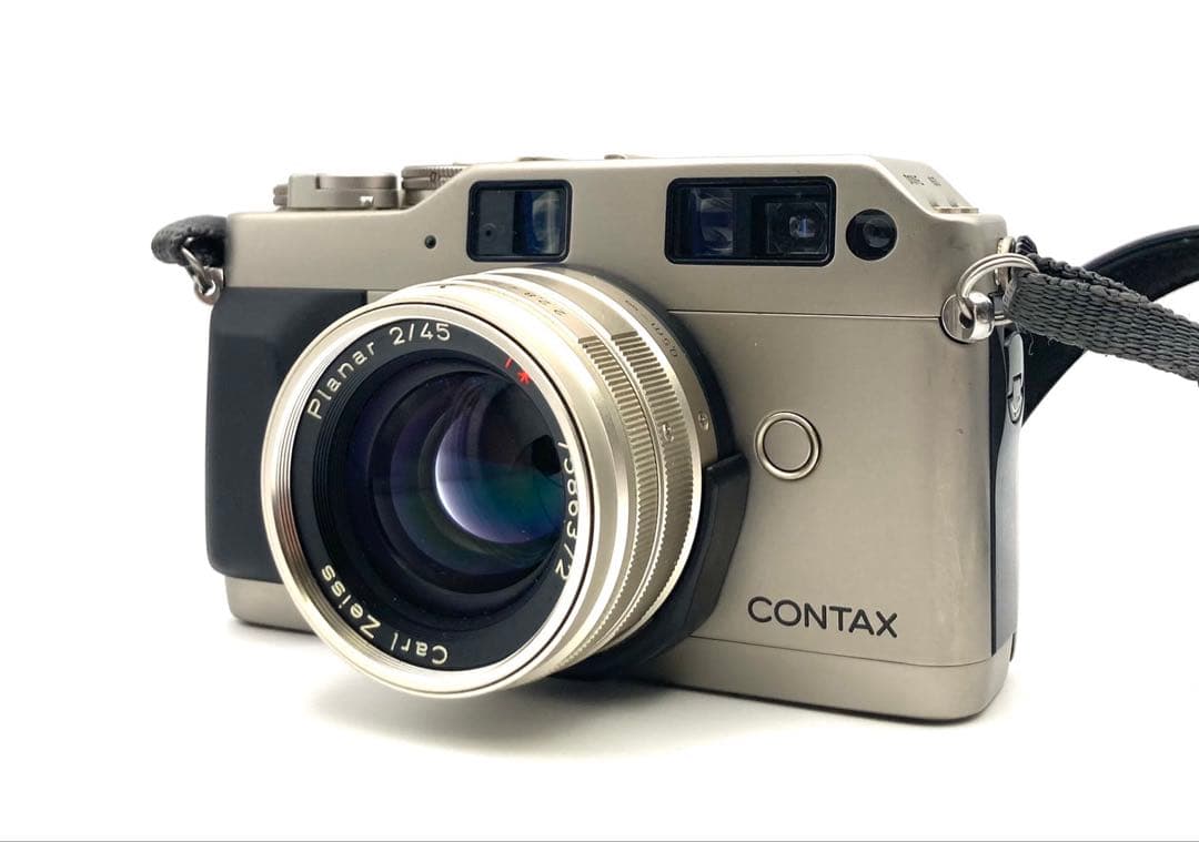 【完動品 外観美品】CONTAX G1 Planar 2/35 T* 取説あり