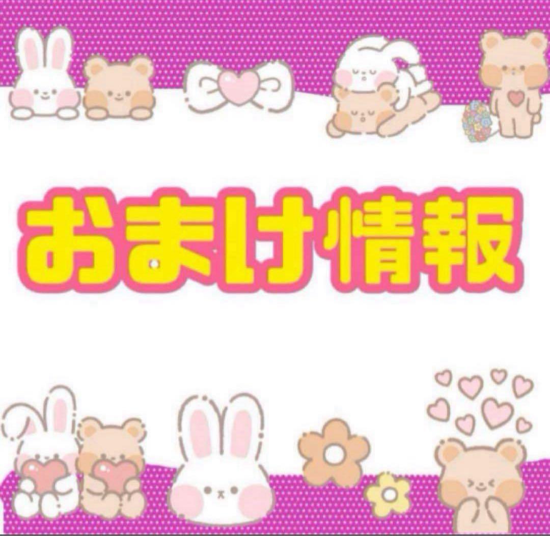 おまけについて。購入不可。