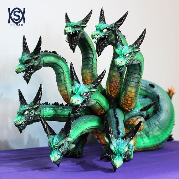 イシナリ × シマックス　ジャンボソフビ ヤマタノオロチ八岐大蛇 水食いVer.