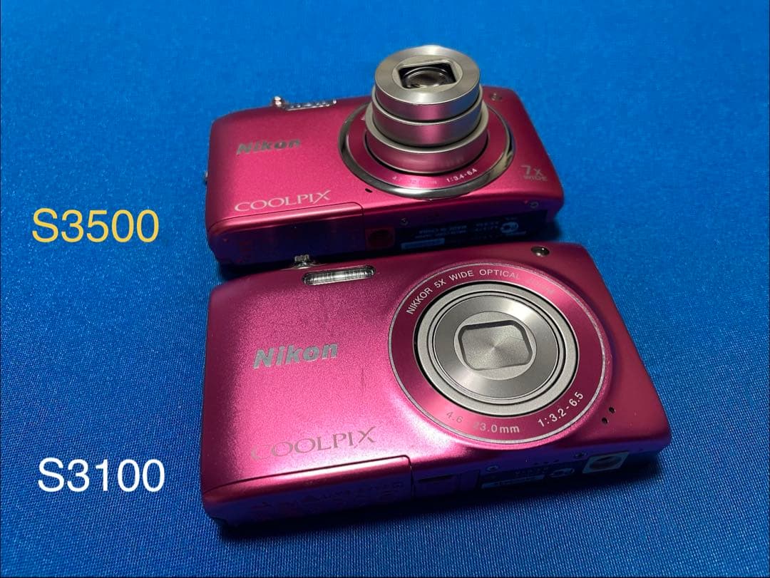 Nikon COOLPIX S3500 S3100 2台セット