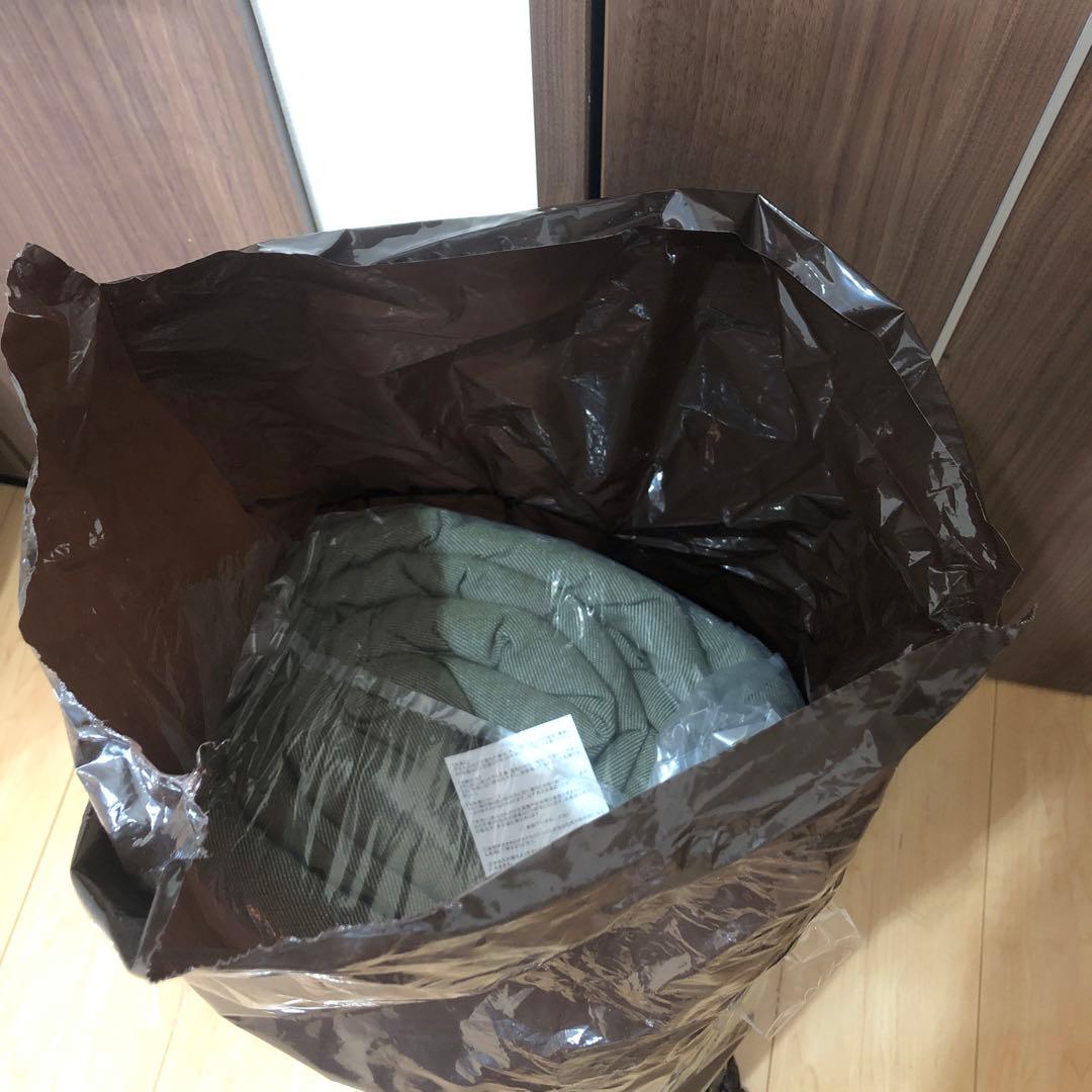 【新品】イケヒコ　デニム　楕円形　こたつ布団　カーキ