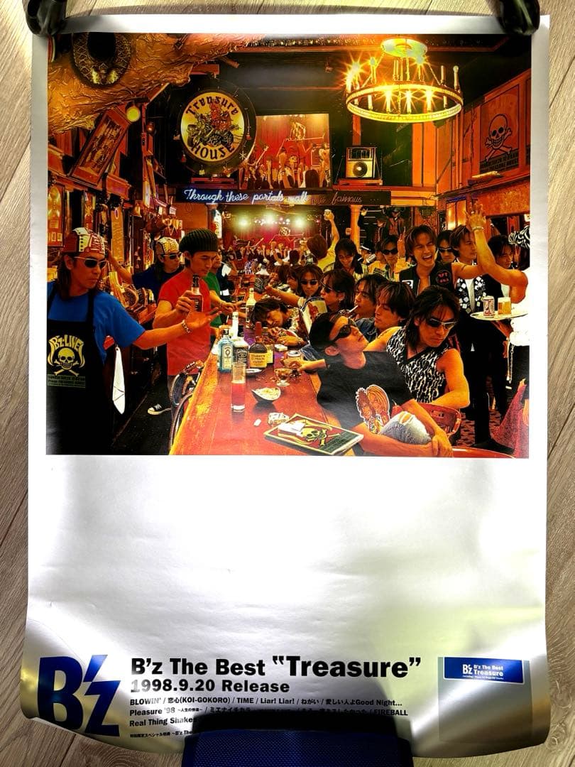 B'z Bestアルバム他　ポスター5枚セット