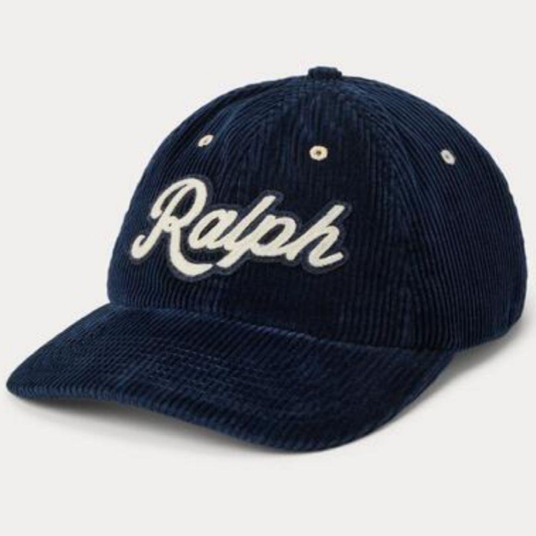 POLO Ralph Lauren アップリケド コーデュロイ キャップ