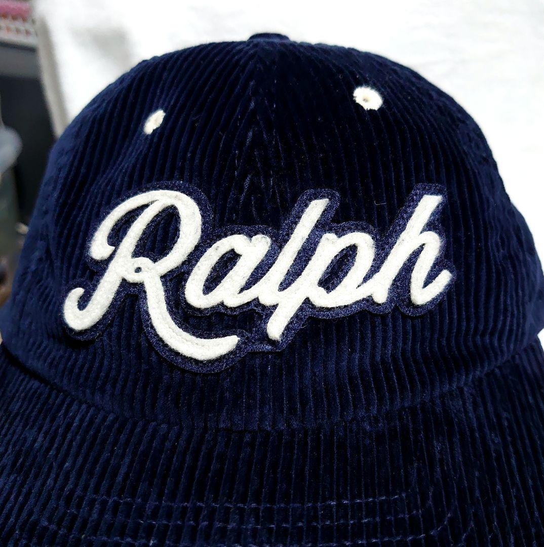 POLO Ralph Lauren アップリケド コーデュロイ キャップ